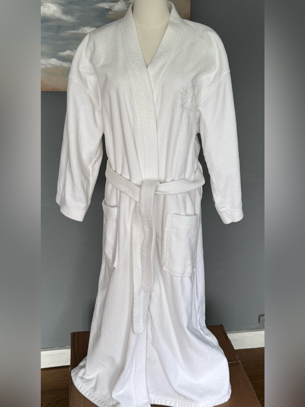 Carnival Cruise Line Suite White Bathrobe One Size